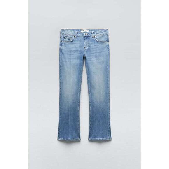 ZW LOW RISE SLIM CROPPED JEANS - Picture 6 of 7